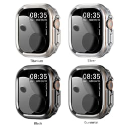 Case for Apple Watch Ultra 49mm Luxury Metal Bumper Protector Frame for iwatch Ultra 3 2 1 49mm Accessories Protective Cover