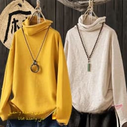 Women's High Collar Fleece Lined Thickened Base Shirt Warm Top Large Size T Shirt All Matched Single Two Pieces Lieoyuarn