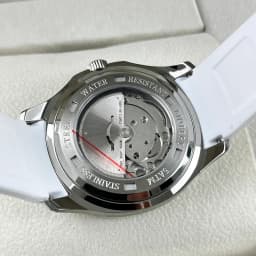 2024 LINBERT New Automatic Mechanical Watch PATEK Men's Watch White Rubber Waterproof Brand Luminous Stainless Steel Men's Watch