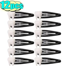 Creative Simulation Teeth BB Clip Cute Bangs Fixed Decorative Hairclip Y2K Girl Sweet Hair Clip Kawaii Hairpins Hair Accessories