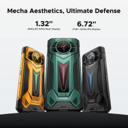 DOOGEE S200 Ultra 5G AI Rugged Phone 6.72" Dimensity 7400 48GB RAM (12+36) 1TB ROM 11000mAh Battery Android 15 NFC Smart phones