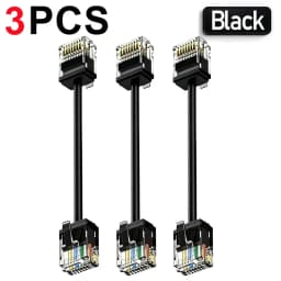 1-10PCS CAT6a Ethernet Cable LAN Super Light Cord UTP 10Gbps 550MHz High-speed Slim Ethernet Network Cable for PC Laptop Router