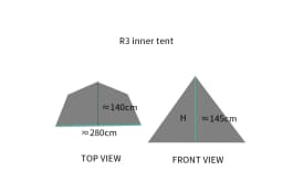 Aricxi R3 INNER TENT GROUND MAT