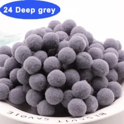 30-300Pcs Soft Pom Poms Fluffy Balls Pompon Mixed 40Colors Pompom Fur Ball for Kids DIY Craft Wedding Decor 8/10/15/20/25/30mm