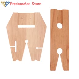 1Set Bench Pin Clamp V-Slot Fixing Clip For Workbench Wooden Adjustable Jewelry Clamp Tool