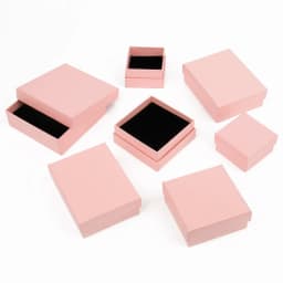 1Pcs Pink Jewelry Packaging Box for Ring Earring Bracelet Necklace for Jewellery Holder Organizer Jewelry Display Gift Boxes