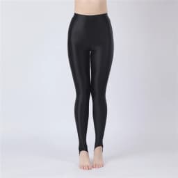 Sexy Women Thin Sheer See Through Pants Elastic Sexy Tight Silk Shiny Pencil Pant Oil Glossy Candy Color Yoga Leggings