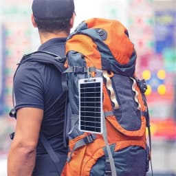 2W-15W Solar Charger Portable W/USB-C Fast Charging for IPhone Samsung Power Banks Camping Hiking Emergency Power Supply EESBAO