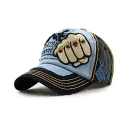 High Quality Fist Rivet Element Embroidery Cotton Adjustable Baseball Cap Hip Hop Hat Trucker Caps Dad Hats