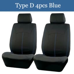 AUTOKING 4pcs/9pcs Universal Polyester Car Seat Cover Set Car Accessories Interior Fit For Most Car, Truck, SUV, or Van