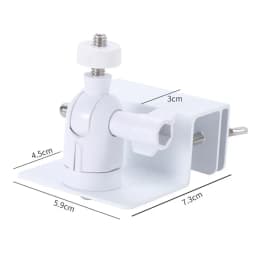 Roof Gutter Special Bracket Solar Panel Bracket Weatherproof Gutter Mount Bracket With Screw Adapter For Security Cameras