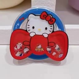 Sanrio Hello Kitty Rotate For Magsafe Magnetic Phone Grip Tok Griptok Stand For iPhone Foldable Wireless Charging Case Holder
