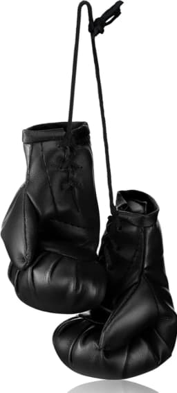 Mini Boxing Gloves Are Used for Car Mirrors Boxing Party Gifts Christmas Decorations Pendants Car Accessories and Keychains