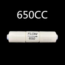 300CC 450CC 800CC 1500CC RO Water System Waste Water Flow Regulater Restrictor 1/4" OD Hose Reverse Osmosis Quick Pipe Fittiing