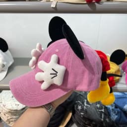 Girls Cute Cartoon Mouse Ears Baseball Cap Anime Duckbill Style Y2K Outdoor Fashion Sunscreen Sunshade Trendy Cap for Women