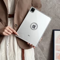 Magnetic Suction Ring Case for iPad A16 11th 2025 10th 10.9 Air 4 5 Acrylic Cover iPad Pro 2024 11 13 12.9 2022 Back Shell Funda