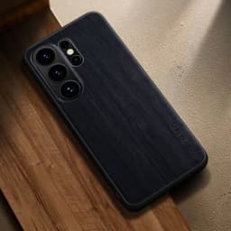 for Samsung Galaxy S26 S25 S24 S23 S22 S21 Ultra Plus Fe Edge Case coque stylish premium wood pattern PU leather phone case