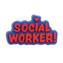 1-25Pcs PVC Social Worker The Office Man Shoe Charms How You Doing Friend Buckle Accessories Fit Backpack