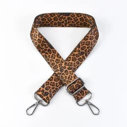 Deepeel 38mm Women's Leopard Bag Straps Crossbody Handbag Shoulder Belts 80-130cm Adjustable Wallet Tape Replacement Accessories