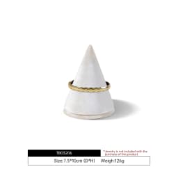 Yinbeini Velvet Conical Bangle Stand Jewelry Display Storage Holder for Bracelet Wristwatch TB032