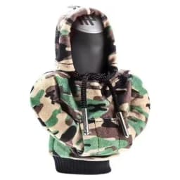Creative Gear Shift Knob Cover Hoodie for Car Gear Shift Lever Protection Against Sweaty Hands for Merry Christmas New Year