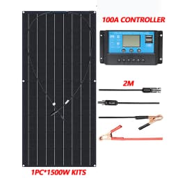 1500W 3000W Solar Panel 1000W Solar High Efficiency Portable Power Bank Flexible Charging Outdoor Solar Cells For Home Camping