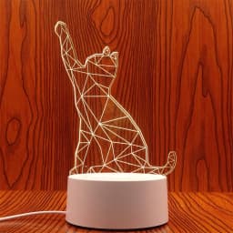 3D LED Lamp Creative 3D LED Night Lights Novelty Illusion Night Lamp 3D Illusion Table Lamp For Home Christmas Decorative Light