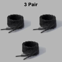 Fancy Lace 2.9CM Width Flat Shoelace for Sneakers Shoelaces for Women Casual Shoes Black White Shoe Laces Accessorices