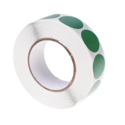 1000Pcs/Roll 0.75In Round Color-Code Dot Labels Adhesive Shooting Sticker for Archery Bow Hunting Practice Training Targets