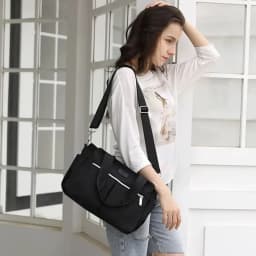 Adjustable 70-140cm Bag Strap Black Nylon Handbag Strap Detachable Unisex Handbag Handle Shoulder Bag Belt Bag Accessories