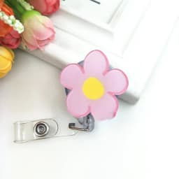 Cute Credit Card Clip Cartoon High Quality Retractable Hospital Nurse Badge Holder Reel Cute Cartoon ID Card Holder Keychains