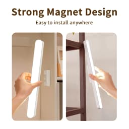 LED Desk Lamp Hanging Magnetic Stepless Dimming LED Night Light USB Rechargeable Bedroom Light Cabinet Closet Reading Night Lamp