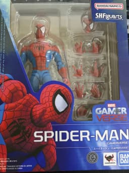 In Stock KO SHF Figuarsts Spider Man Gamerverse Action Figures Collectible Action Figure Anime Action Figures Toys