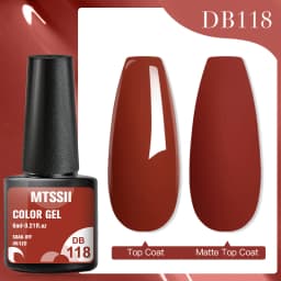 Mtssii Reflective Glitter Gel Pink Sparkling Sequins Gel Nail Polish Soak Off UV Nail Gel Semi-permanent Nail Art Decoration