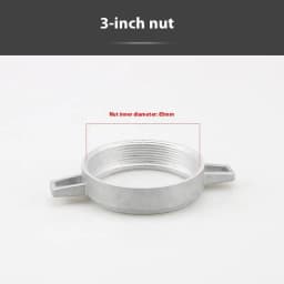 1 Set 1 Inch 3 Inch Aluminum Pipe Connector Wrench With Rubber Gasket Pump Connecting Pipe Fitting Water Pump Fittings