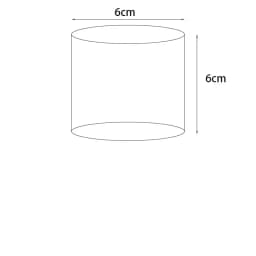 Acrylic Transparent Cylindrical Ring Jewelry Display Stand Doll Mold Storage Stand Earring Stand Makeup Photography Stand
