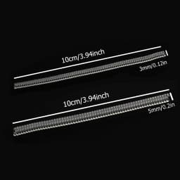 10cm Ring Size Reducer Tools Spiral Spring Based Rings Adjust Invisible Transparent Tightener Resizing Tool Jewelry Guard