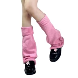 Comfortable Knit Knee Warmer Flared Fall Winter Thermal Wear Easy Care For Women and Girls