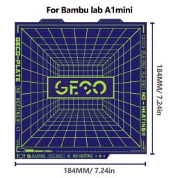 Juupine GECO Plate For Bambu Lab H2D X2D Build Plate PLA Bed Cold Plate For X1C A1 P2S X2D SuperTack Glacier For Bambu H2s Plate