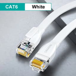Samzhe Ethernet Cable Cat6 Gigabit High Speed 1000Mbps Internet Cable RJ45 Shielded Network LAN Cord for PC PS5 PS4 PS3 Xbox