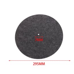 For LP Vinyl Record Audio Replacement DIY Accessories Audiophile Thick Turntable Mat 1PC Slip Mat Felt Turntable Platter Mat