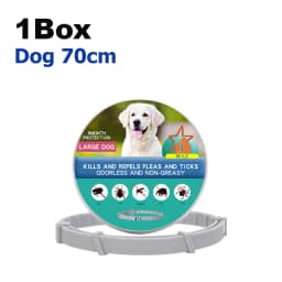 Flea Collar 8 Months Protection Pet Anti Flea Tick Neck Collar Natural Flea and Tick Prevention Collar for Dogs and Cats