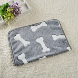 Soft Cozy Dog Bed Mat For Small Large Dogs Bone Star Avocado Print Warm Mattress Pet Cat Sleeping Blanket Puppy Travel Supplies