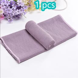 1-10 pcs Cooling Towel Instant Relief Microfiber Cool Towels Chilling Neck Wrap Ice Cold Rags Sports Fitness Camping Cycling