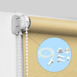 Roller Blind Accessories Superior Pulley Chain Repair Fitting Kit For Curtain Rods Roller Blind Controller Set