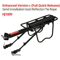 ROCKBROS Bike Rack Quick Release High Strength Aluminum Alloy Shelves Rear Rack MTB Road Bike Carry Holder Luggage Bicycle Rack