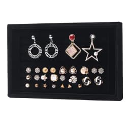 Jewelry Organizer Ring Holder Display Tray Stand for Selling Earrings And Rings Stylish Showcasing Accessory
