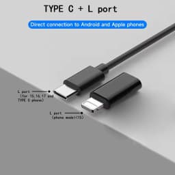 iOS Endoscope Camera for iOS System HD 960P Inspection Sewer Borescope Camera for 5/6/7/8/9/10/11/12/13/14/15/16/17...
