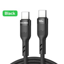 Rocoren 240W USB Cable PD USB C to Type C Cable for Huawei Xiaomi Samsung USB C Fast Charging Chager Cable Cord Type-C Cable