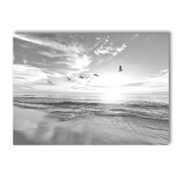Black White Sea Beach Whale Lighthouse Wall Art Poster And Print Landscape Canvas Nordic Art Painting Modern Pictures Home Decor